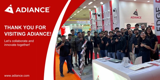 Adiance Technologies Marks a Milestone at IFSEC India 2024 as Premier Plus Partners