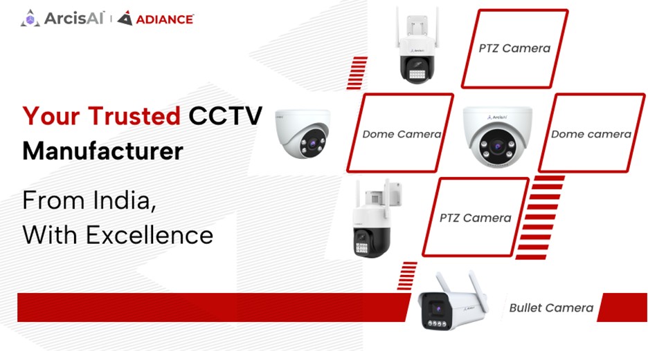 Your Trusted CCTV manufacturer in India, With Excellence