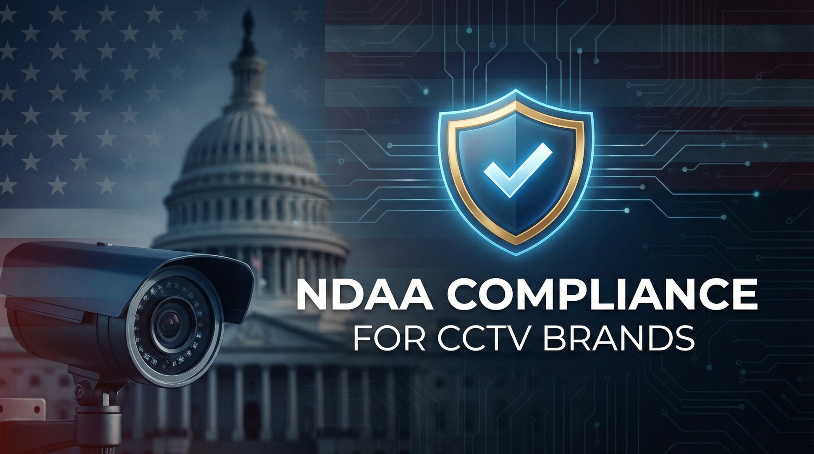The NDAA Compliance Guide for Global CCTV Brands: Why It Matters More Than Ever