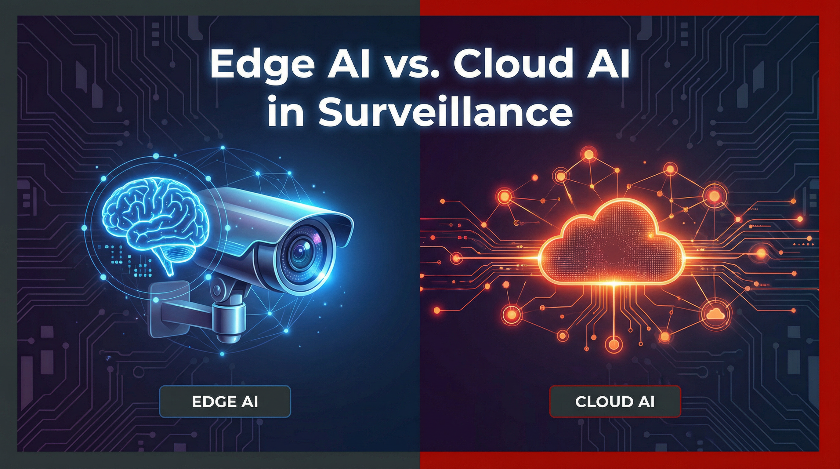 Edge AI vs. Cloud AI in Surveillance: Which Is Right for Your Business?